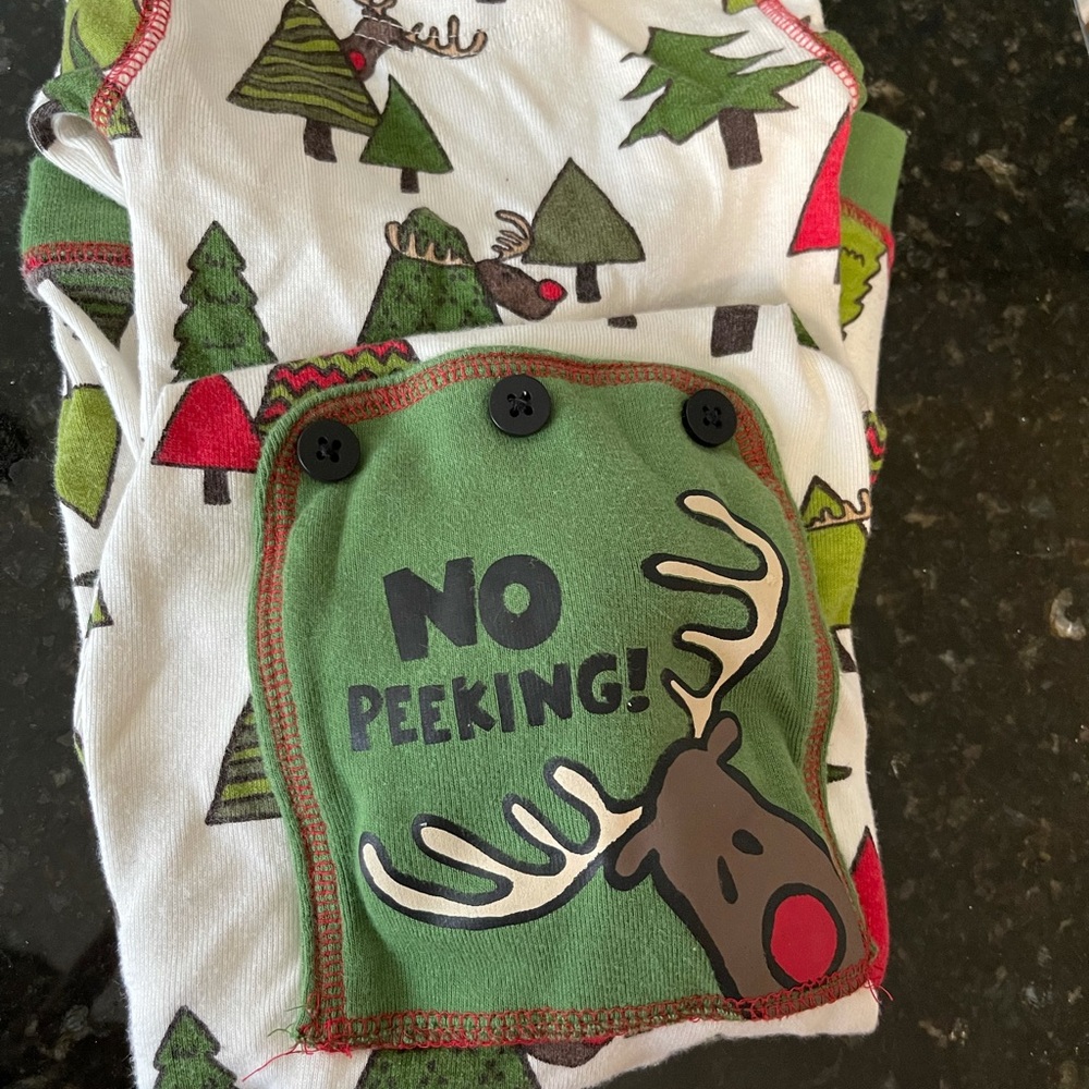 Christmas toddler pajamas
